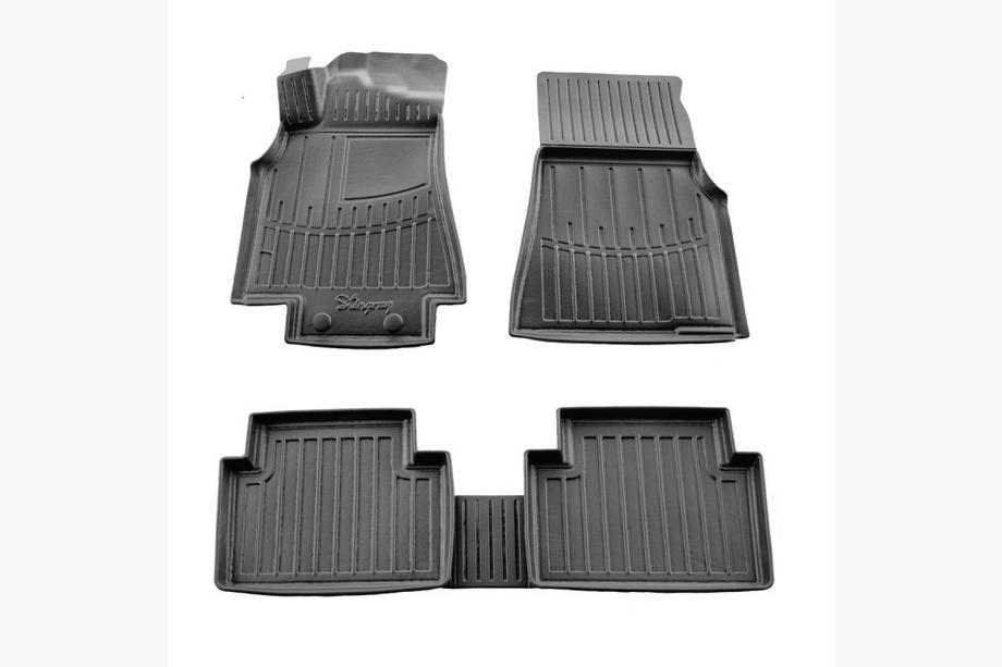 Mercedes A-class W169 2004–2012 Gumijaste talne preproge Stingray 3D za kabino (5 kos) Image