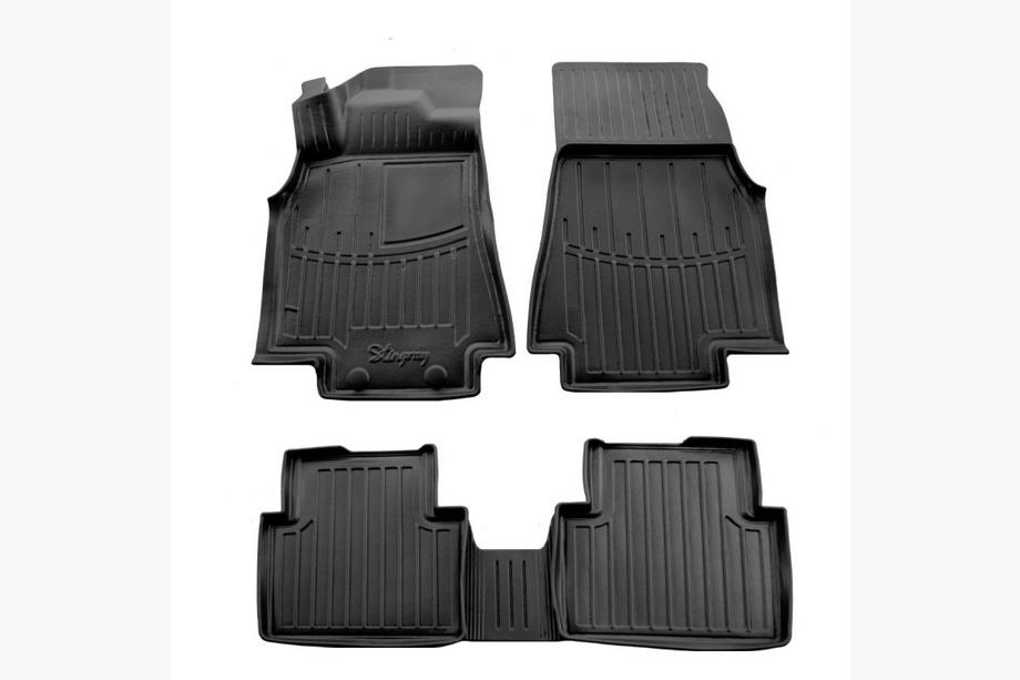 Mercedes B-class W245 2005–2011 Gumijaste talne preproge Stingray 3D za kabino (5 kos) Image