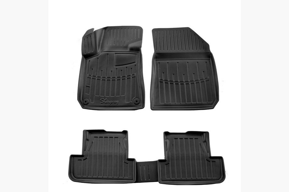 Peugeot 308 2014–2021 Gumijaste talne preproge Stingray 3D za kabino (5 kos) Image