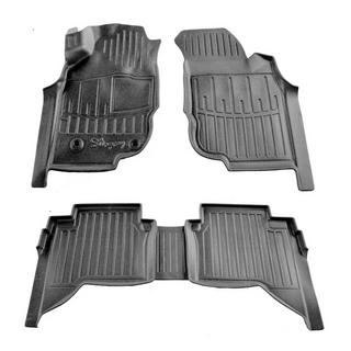 Gumijaste talne preproge Stingray 3D (Crew Cab, 5 kos) Toyota Hilux 2006–2015