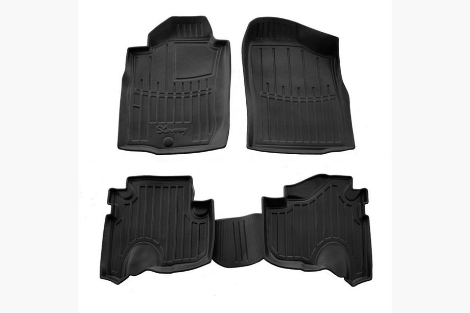 Toyota Land Cruiser 90 Prado 1996–2002 Stingray 3D gumijasti tepihi za kabino (4 kosi) Image
