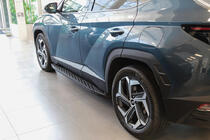 Hyundai Tucson NX4 2021– Stranski pragovi Shining Black (2 kos, aluminij) fotografija 7
