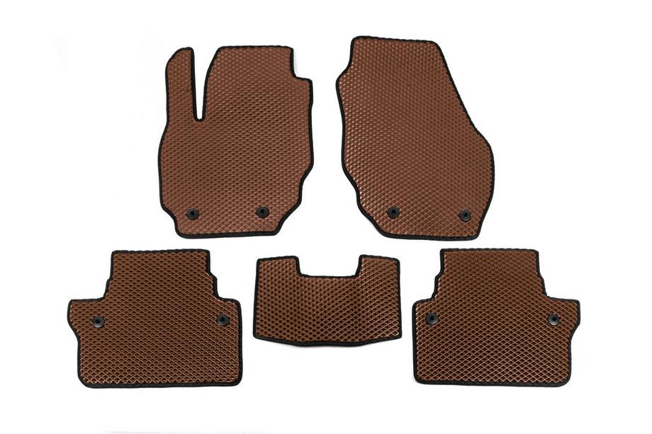 Volvo XC70 2007–2013 EVA avto preproge (rjave) Image