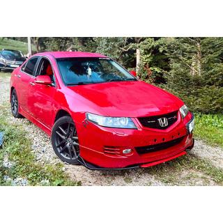 Sprednji lip spojler odbijača Niken Red (ABS) Honda Accord VII 2002–2007 fotografija 1