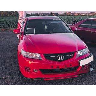 Sprednji lip spojler odbijača Niken Red (ABS) Honda Accord VII 2002–2007 fotografija 2