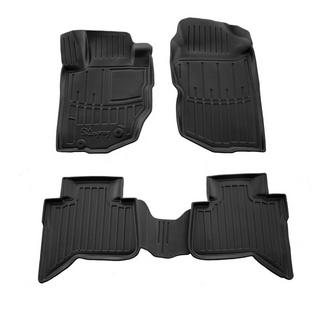 Stingray 3D gumijasti tepihi za kabino (4 kosi) Mitsubishi L200 2024–