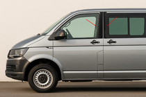 Volkswagen T6 2015–2024 Kromirani pokrovi vratnih stebričkov EuroCap fotografija 1