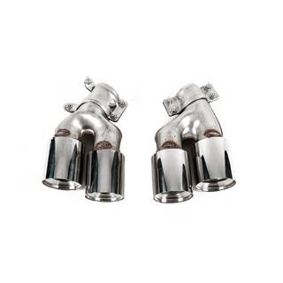 Nastavki izpuha M5 Silver (2 kosa) fotografija 3