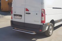 Nissan NV400 2010–2024 Zadnja stopnica (nerjavno jeklo) fotografija 4