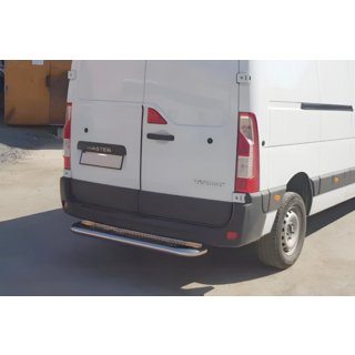 Zadnja stopnica (nerjavno jeklo) Renault Master 2011–2023 fotografija 4