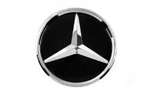 Mercedes C-class W205 2014–2021 Razprodaja Sprednji emblem pod steklom, kromiran okvir a2058806406 (razstavni kos) fotografija 1