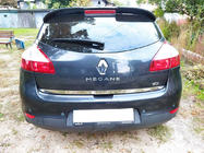 Renault Megane III 2009–2016 Zaščitna letev roba prtljažnika (HB, inox) fotografija 1