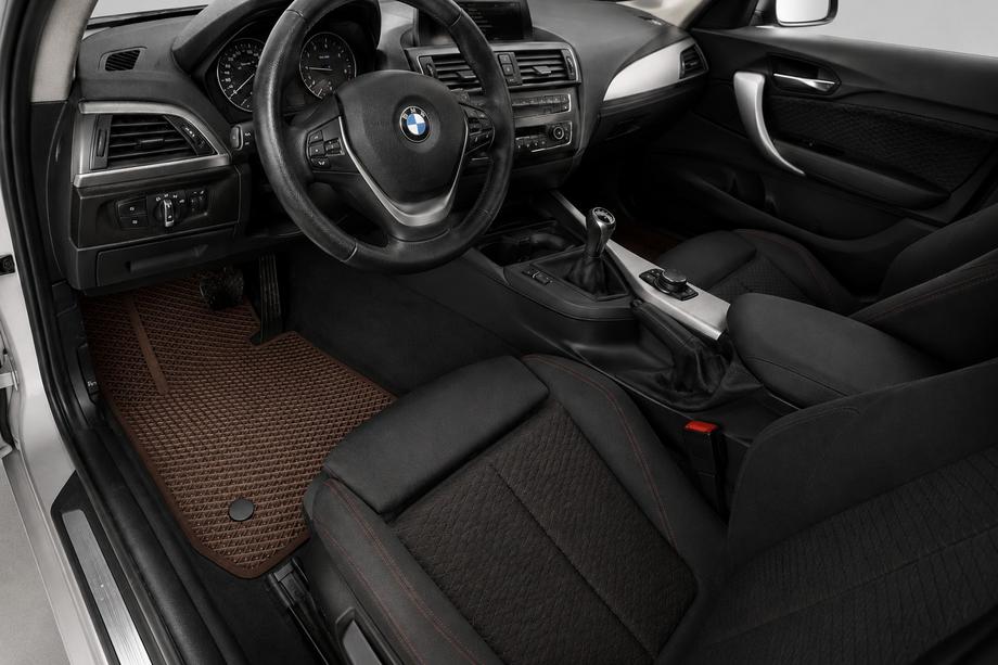 BMW serija 1 F20/F21 2011–2019 EVA avto preproge (rjave) Image