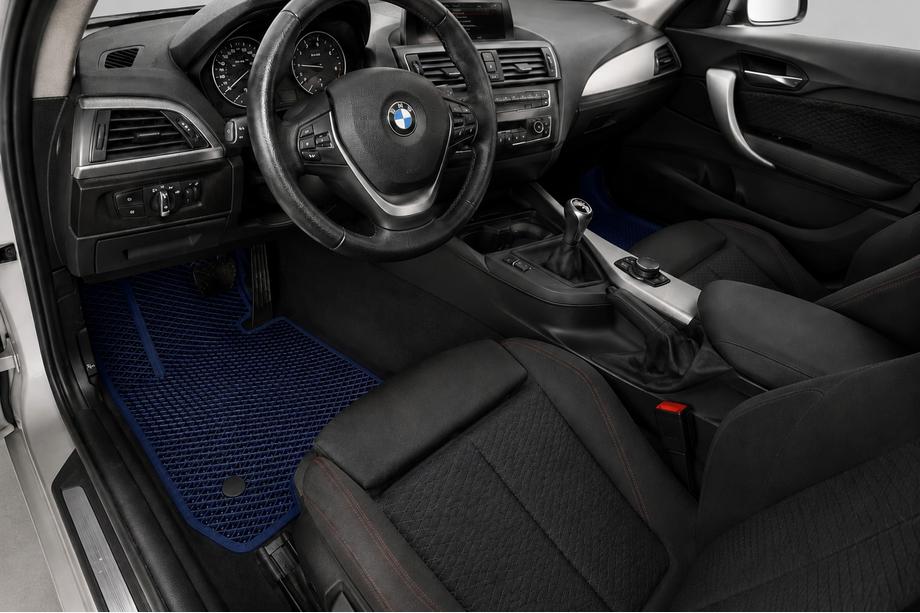 BMW serija 1 F20/F21 2011–2019 EVA preproge (Modre) Image