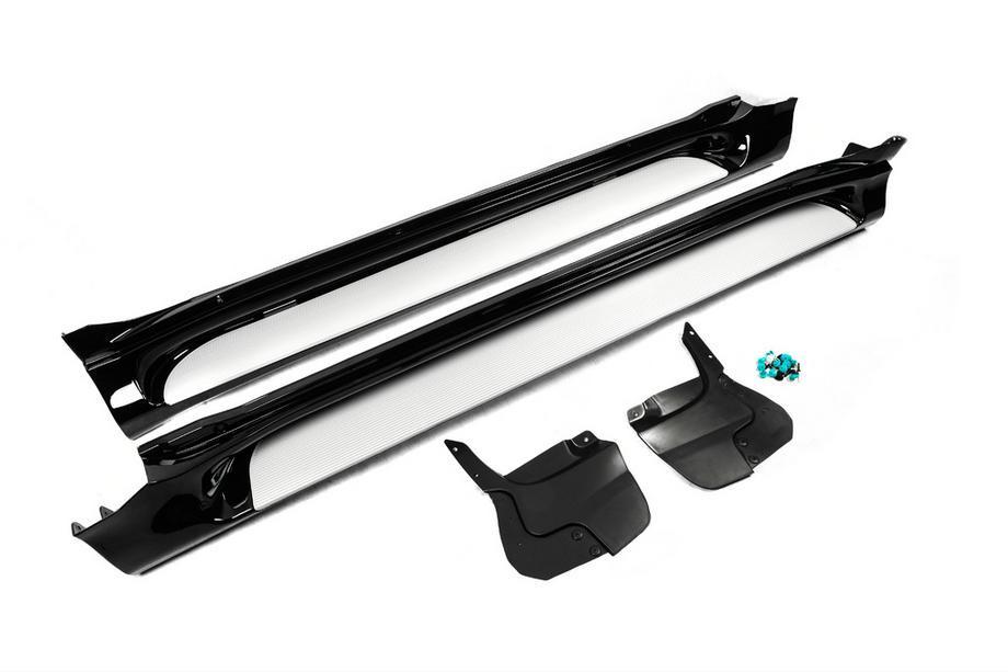 Lexus GX460 2009–2023 Stranske stopnice (2 kos, aluminij) Image