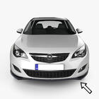 Opel Astra J 2009–2015 ESA sprednji lip spojler (črn) fotografija 1