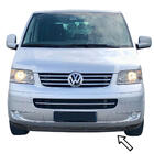 Volkswagen T5 Multivan 2003–2010 ESA sprednji lip spojler (črn) fotografija 1