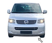 Volkswagen T5 Caravelle 2004–2010 ESA sprednji lip spojler (črn) fotografija 1