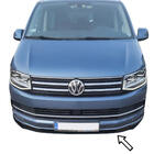 Volkswagen T6 2015–2024 ESA sprednji lip spojler (Caravelle, črn) fotografija 1