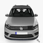 Volkswagen Jetta 2011–2018 ESA sprednji lip spojler (črn) fotografija 1