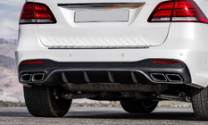 Mercedes GLE/ML class W166 2011–2018 Zadnji difuzor za GLE (dizajn GLE63) fotografija 1