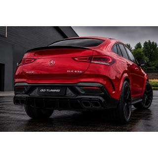 Zadnji difuzor z izpušnimi zaključki, črn (GLE63 dizajn) fotografija 2