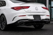 Mercedes CLA C118 2019– Zadnji difuzor z izpušnimi zaključki (dizajn CLA35) fotografija 2