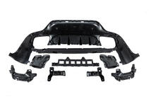 Mercedes GLC Coupé C253 2016–2023 Zadnji difuzor z zaključki Black (AMG63 dizajn) fotografija 7