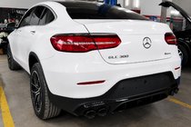 Mercedes GLC Coupé C253 2016–2023 Zadnji difuzor z izpušnimi zaključki (AMG43 dizajn) fotografija 2