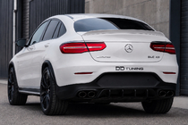 Mercedes GLC Coupé C253 2016–2023 Zadnji difuzor z izpušnimi zaključki (AMG43 dizajn) fotografija 6