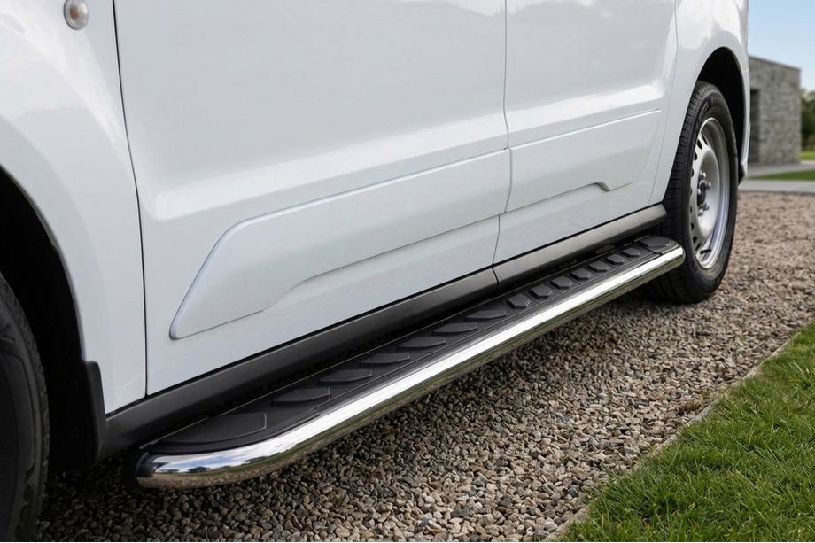 Ford Connect 2021– Stranski pragovi Maydos V1 (2 kos, aluminij ↗ nerjaveče jeklo) Kratka medosna razdalja Image