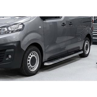 Stranske stopnice Maydos V1 (2 kosa, aluminij / nerjavno jeklo) Opel Zafira Life 2019– fotografija 1