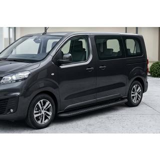 Stranski pragovi Tayga Black (2 kosa, aluminij) fotografija 1