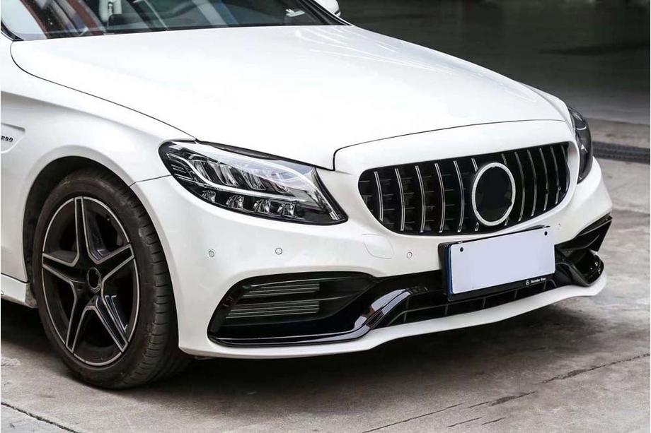 Mercedes C-class W205 2014–2021 Sprednji odbijač komplet (AMG C63-designs 2018-2021) Fotografija 1