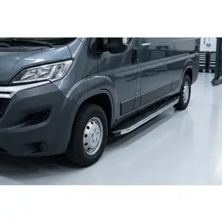 Stranske stopnice BlackLine (2 kos, aluminij) fotografija 1