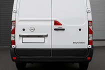 Opel Movano 2021– Kromirana letvica nad registrsko tablico (nerjavno jeklo) fotografija 1