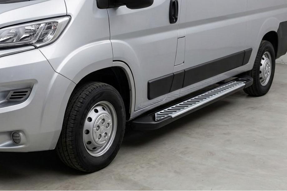 Opel Movano 2021– Stranski pragovi Line (2 kos, aluminij) Image
