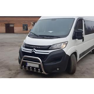 Sprednji zaščitni lok WT003 (nerjaveče jeklo) Opel Movano 2021– fotografija 4