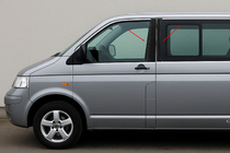Volkswagen T5 Caravelle 2004–2010 Kromirani pokrovi vratnih stebričkov EuroCap fotografija 1