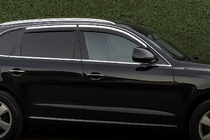 Audi Q5 2008–2017 Vetrni deflektorji oken s kromirano letvijo Niken Luxury (4 kosi) fotografija 1