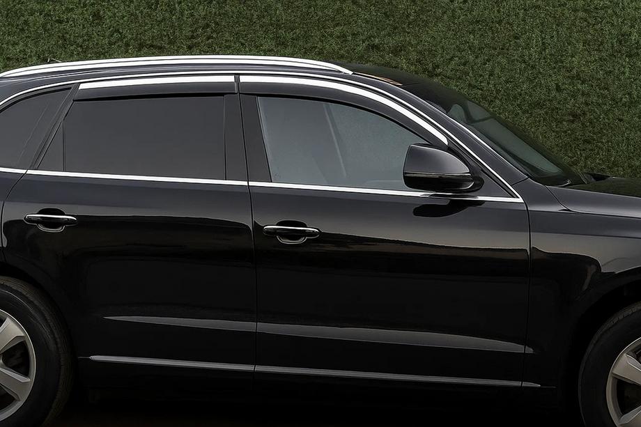 Audi Q5 2008–2017 Vetrni deflektorji oken s kromirano letvijo Niken Luxury (4 kosi) Image