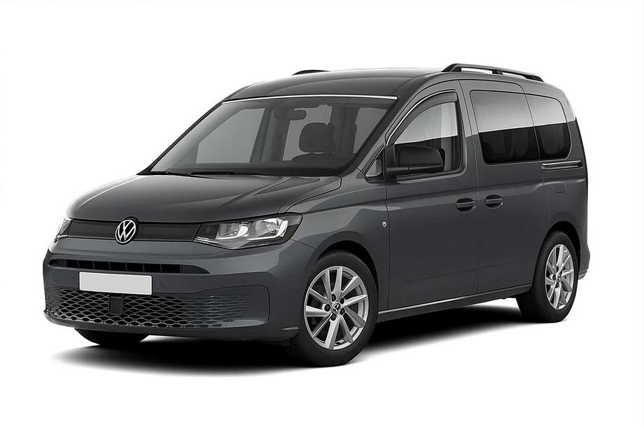 Volkswagen Caddy 2020– Vetrni deflektorji za okna s kromirano letvico Niken Luxury (2 kosa) Image
