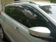 Ford Kuga/Escape 2013–2019 Vetrni deflektorji oken s kromirano letvijo Niken Luxury (4 kosi) fotografija 5