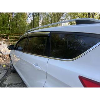 Vetrni deflektorji oken s kromirano letvijo Niken Luxury (4 kosi) fotografija 3