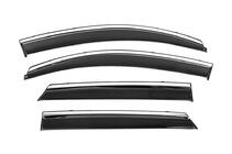 Hyundai Tucson TL 2016–2021 Vetrni deflektorji oken s kromirano letvijo Niken Luxury (4 kosi) fotografija 2