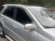 Mercedes ML W164 2005–2011 Vetrni deflektorji oken s kromirano letvijo Niken Luxury (4 kosi) fotografija 6