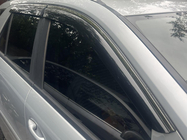 Mercedes ML W164 2005–2011 Vetrni deflektorji oken s kromirano letvijo Niken Luxury (4 kosi) fotografija 5
