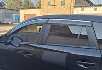 Mazda CX-5 2012–2017 Vetrni deflektorji oken s kromirano letvijo Niken Luxury (4 kosi) fotografija 4