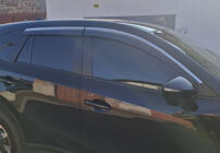 Mazda CX-5 2012–2017 Vetrni deflektorji oken s kromirano letvijo Niken Luxury (4 kosi) fotografija 3