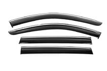 Subaru Outback 2009–2014 Vetrni deflektorji oken s kromirano letvijo Niken Luxury (4 kosi) fotografija 1
